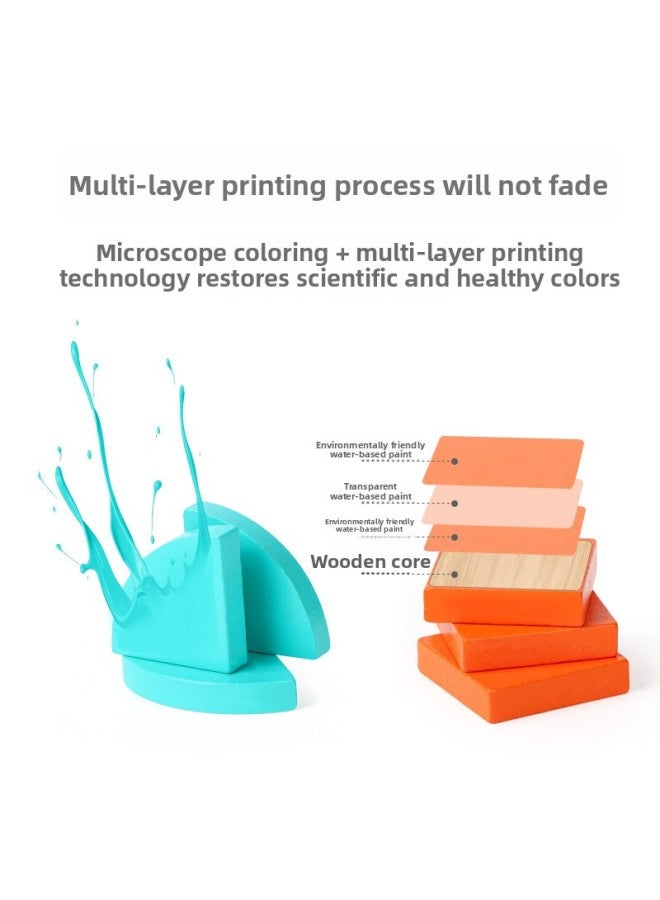 Children's Intelligence Development Creative Mosaic Changeable Jigsaw Puzzle Puzzle Drawing Board Multifunctional Mathematics Learning Box-Color:Mosaic Jigsaw Puzzle - Image 3